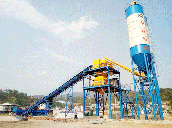 Компания Jianxin снова выиграла заказ на полный комплект бетонного завода объемом 90 кубических метров в час в Пуэр, Юньнань