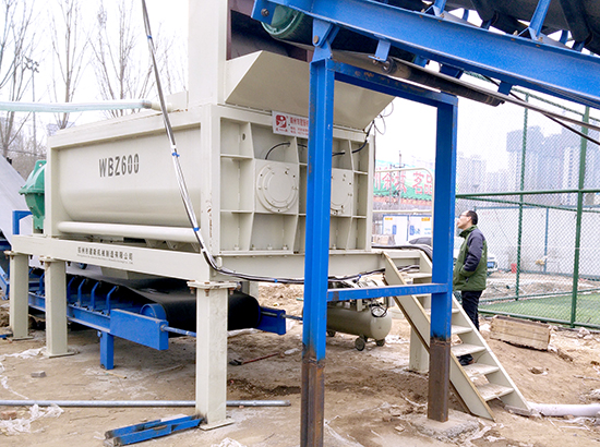 Проект на смесительный завод для стабилизированного грунта500 в Чжэнчжоу, Хэнань