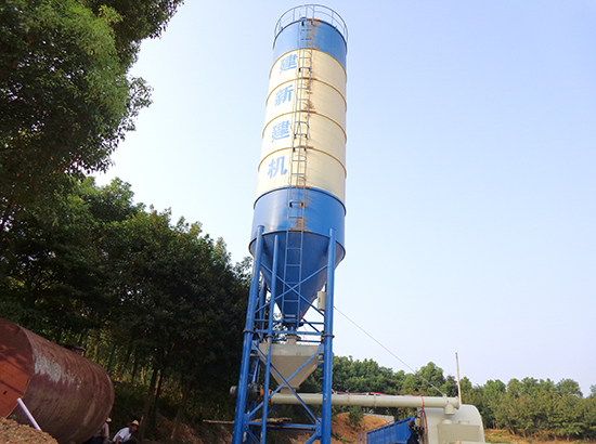 Проект на смесительный завод для стабилизированного грунта 500тон в Чанша, Хунань