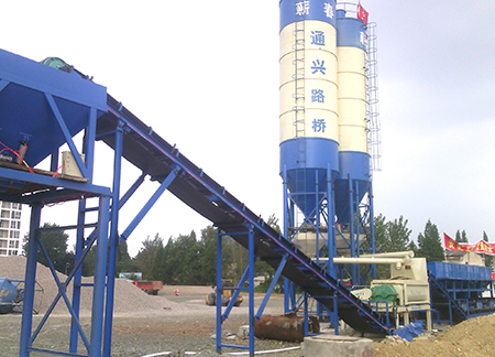 Проект на смесительный завод для стабилизированного грунта 500тон в Ухань, Хубэй