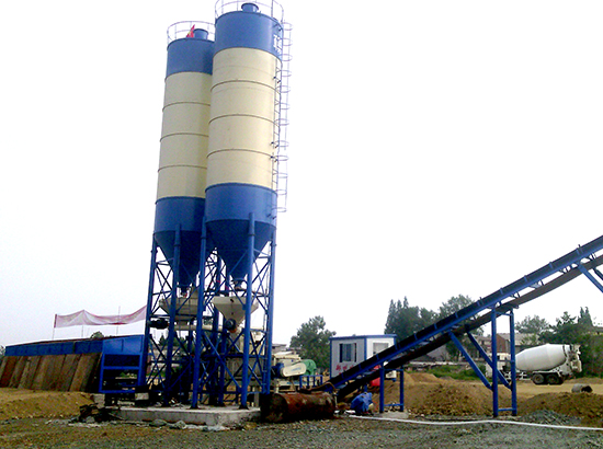 Проект на смесительный завод для стабилизированного грунта 500тон в Ухань, Хубэй